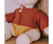 Cardigan Dinkum Dolls Chestnut