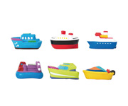 Bote 6 Juguetes de Bao Barcos