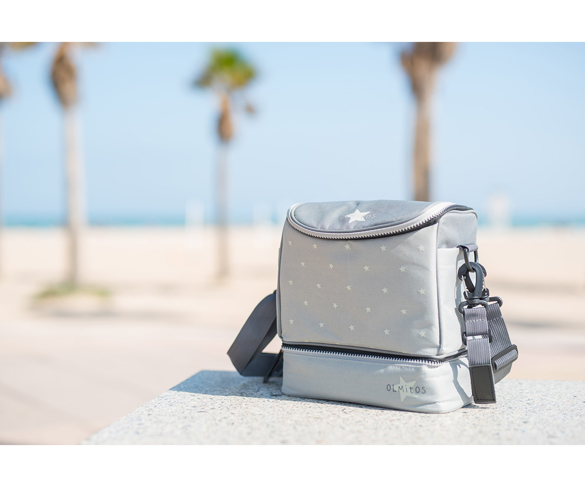 Bolsa Merienda Térmica Stars Grey - Tutete