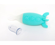 Cuillre Distributrice d'Aliment Bleue