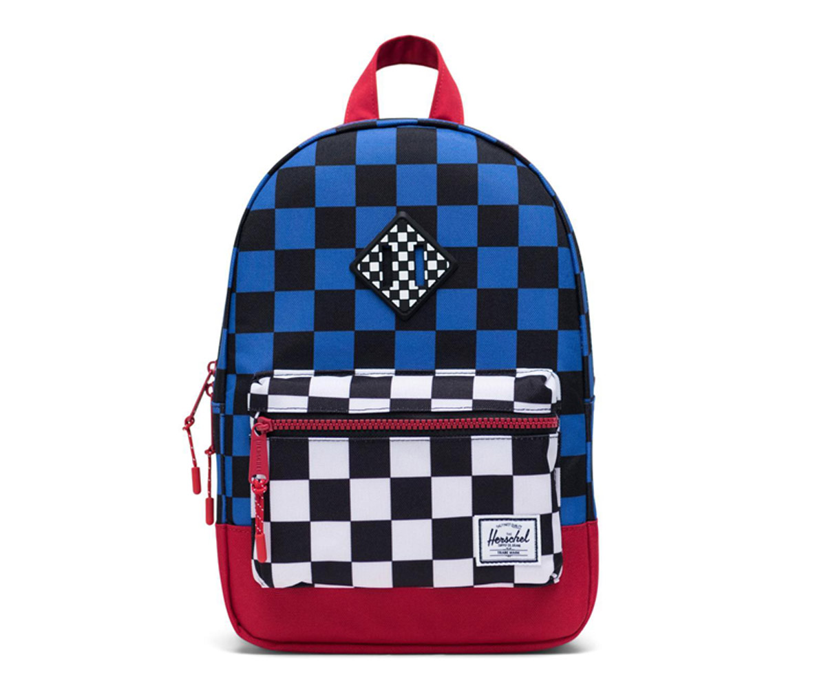 Zaino Herschel Heritage Kids Multi Check Amparo Personalizzabile - Tutete