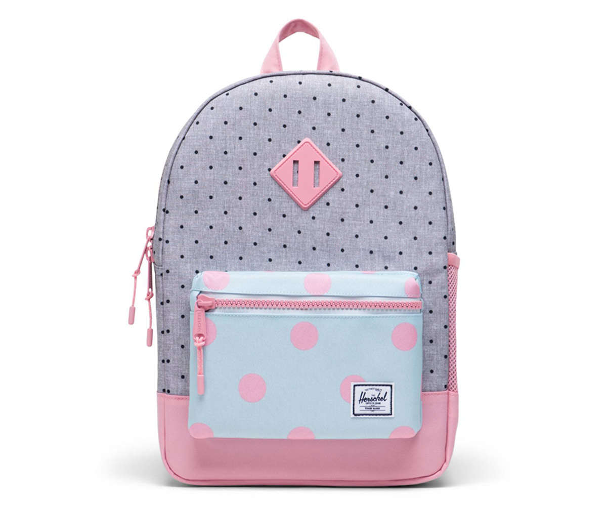 Mochila Herschel Heritage Youth Polka Dot Personalizable - Tutete