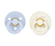 2 Chupetes BIBS Baby Blue/Ivory