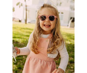 Lunettes de soleil flexibles Keyhole Pretty In Pink (0-24m)