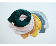 Bavoir Foggy Blue