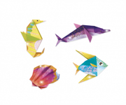 Papiroflexia Origami Animales Marinos.