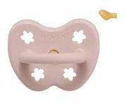 Sucette en Caoutchouc Hva Colourful Rose Poudr 3-36 m
