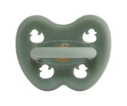 Sucette en Caoutchouc Hva Colourful Moss Green 0-36m