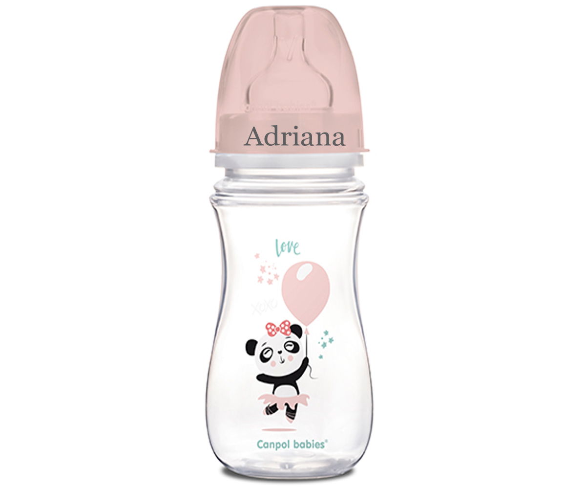 Biberon Anticolica Exotic Animals Panda 240ml - Personalizzato