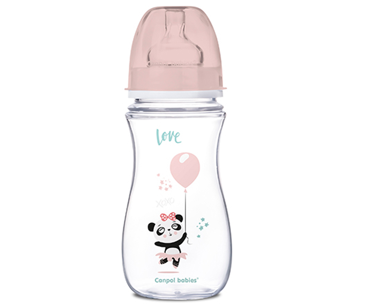 Biberão Anti-cólica Exotic Animals Panda 300ml  - Personalizado