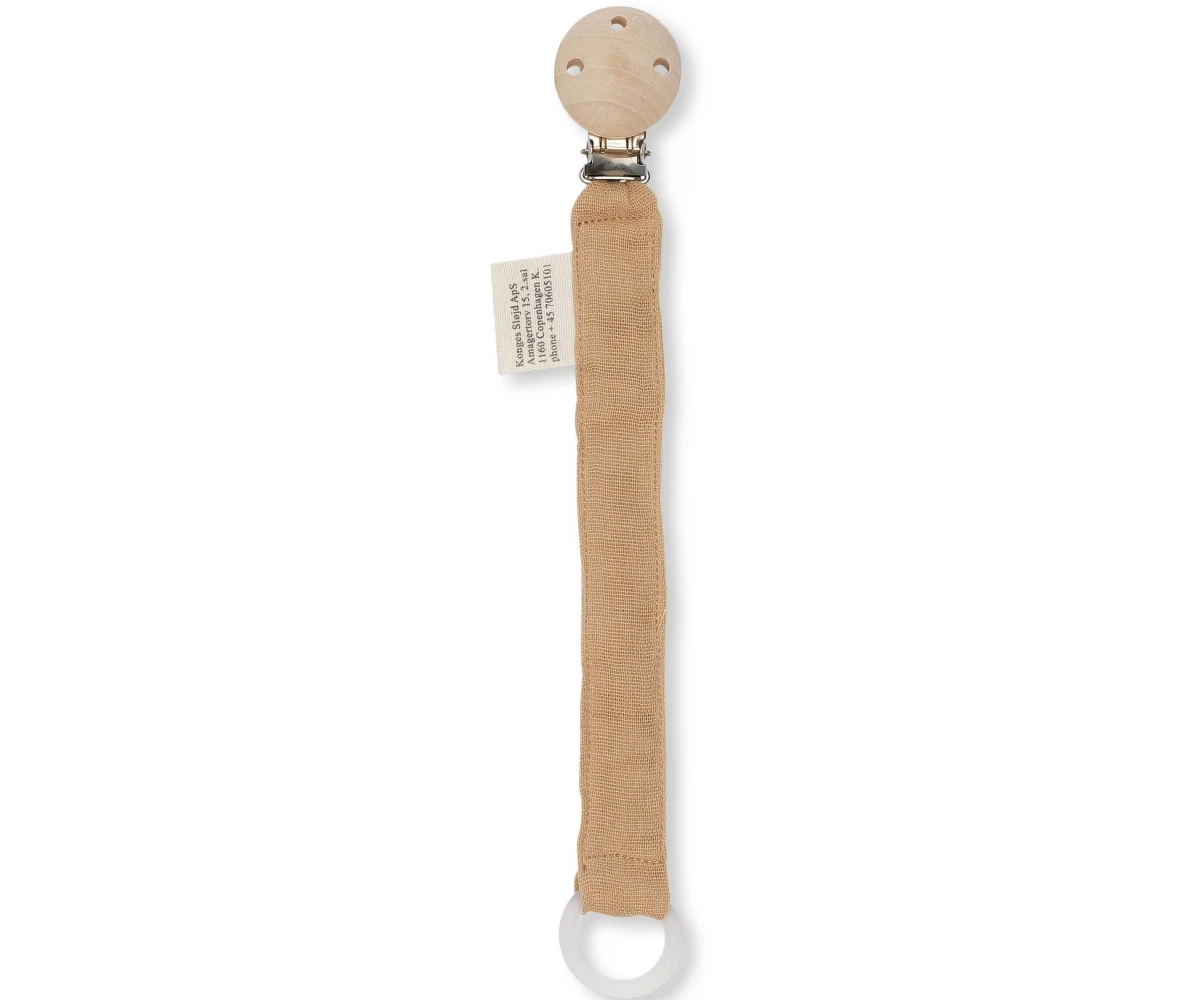 Image of Portasucchietto Strap Muslin Earth - Personalizzato 42689P