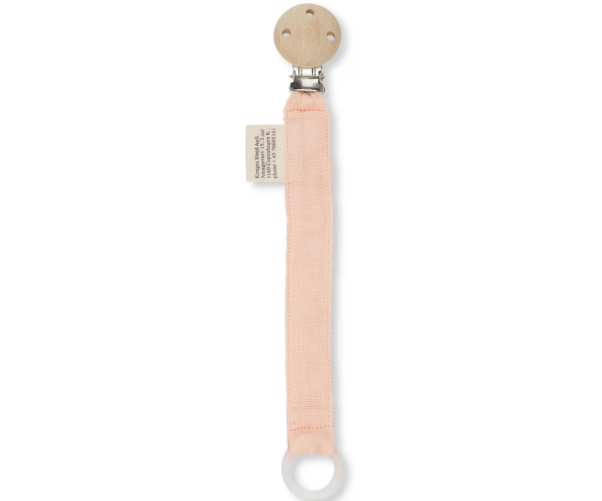 Image of Portasucchietto Strap Muslin Rose Dust Personalizzabile 42688