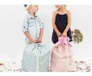 Organizador para Juguetes Gotas Rosa