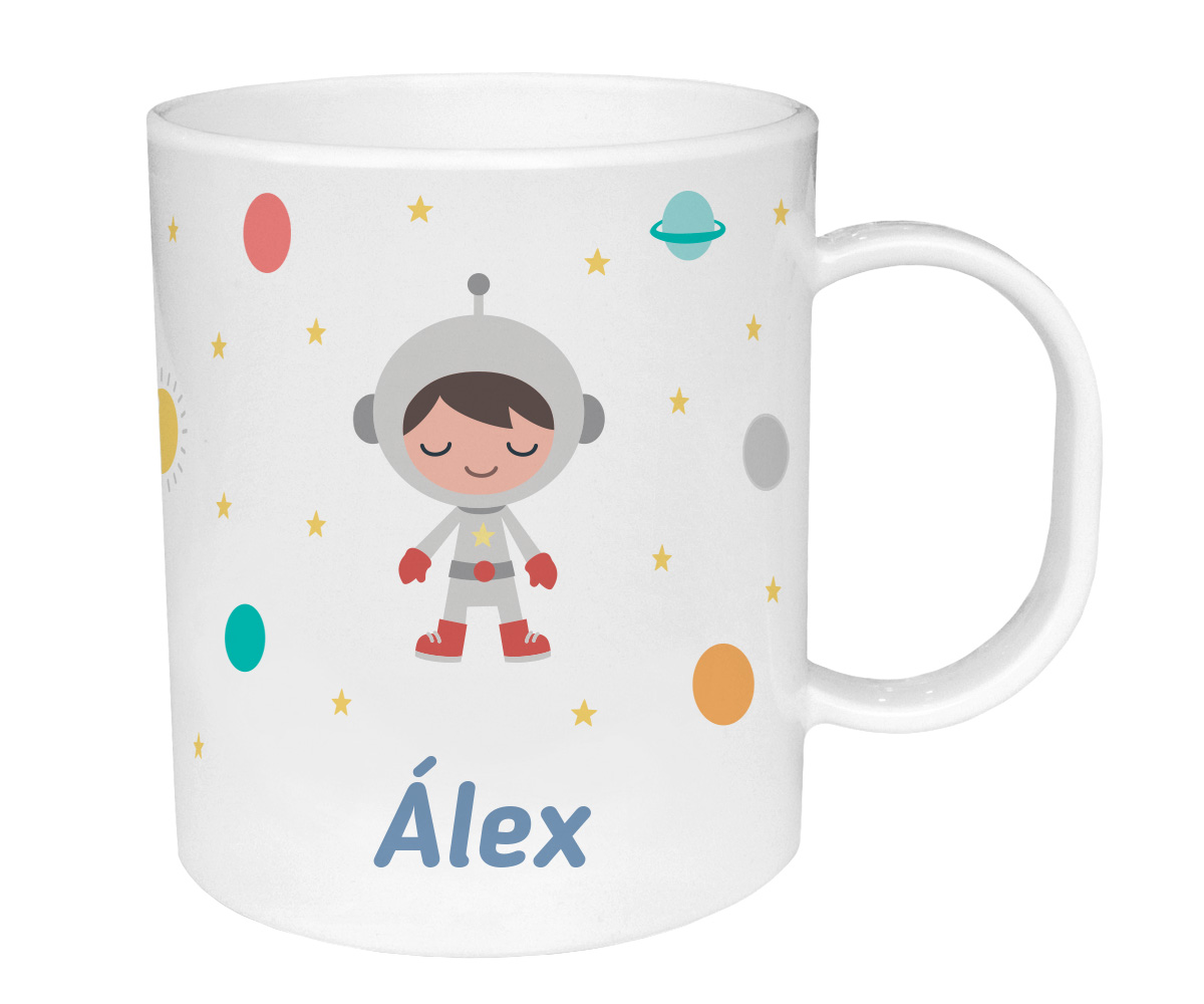 Mug Plastique Personnalisable Espace - Tutete