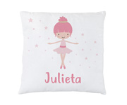 Personalised Cushion Ballerina