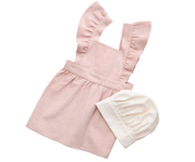 Grembiule e Cappello Chef Dusty Pink