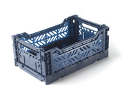 Caja Lillemor Plegable Mini Azul Cobalto