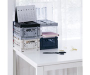 Caja Lillemor Plegable Mini Azul Cobalto