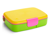 Bento Box con Posate Giallo