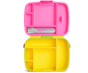 Bento Box con Posate Giallo