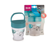 Bicchiere con Cannuccia Click Lovely Boy 250ml