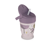 Vaso con Pajita Click Lovely Girl 250ml