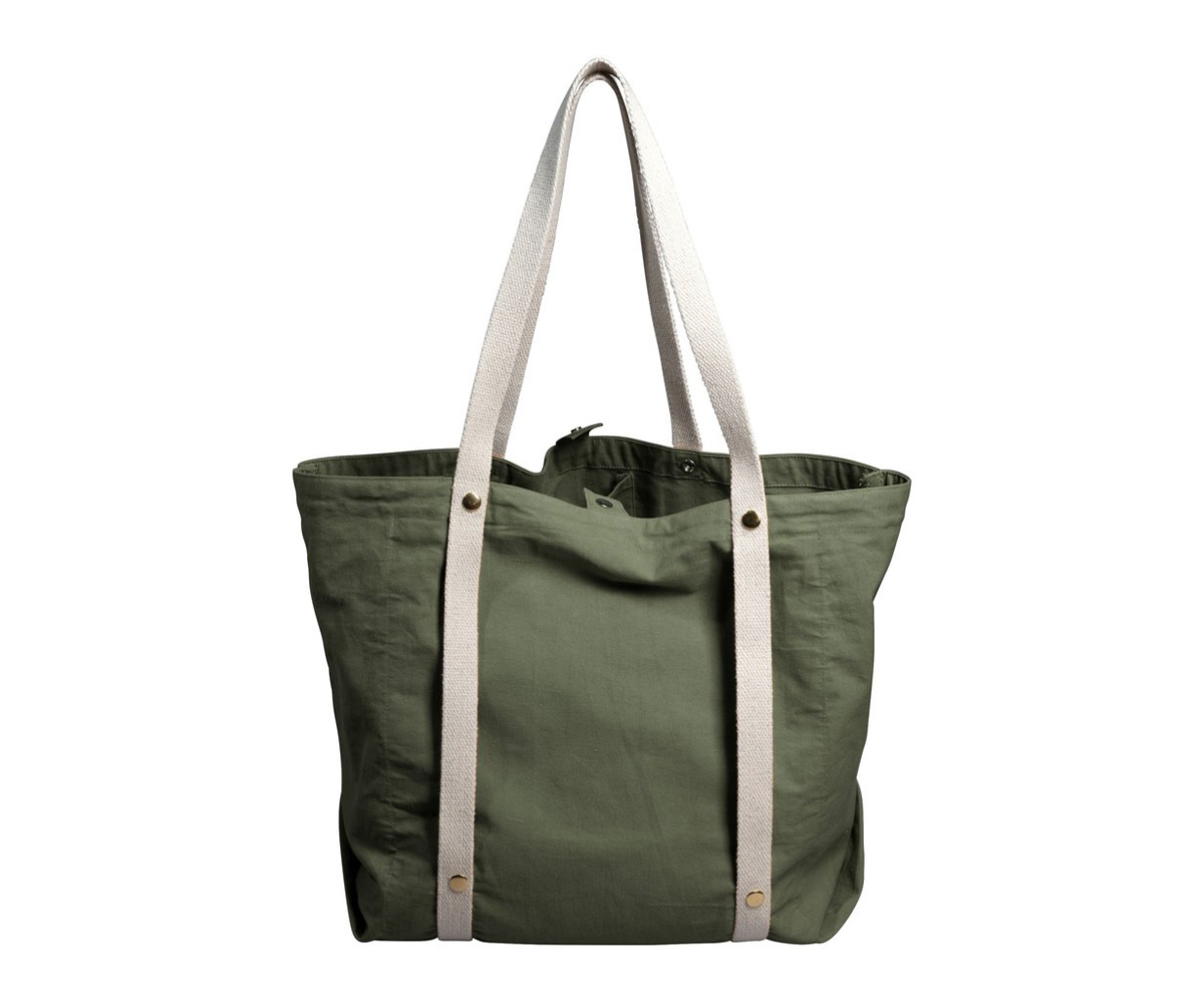 everyday tote bolsa with zipper