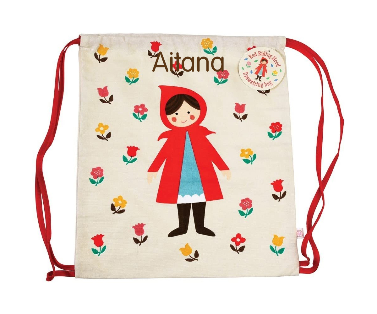 Mochila Saco Red Riding Hood Personalizada