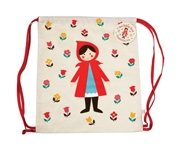 Personalised Red Riding Hood Rucksack