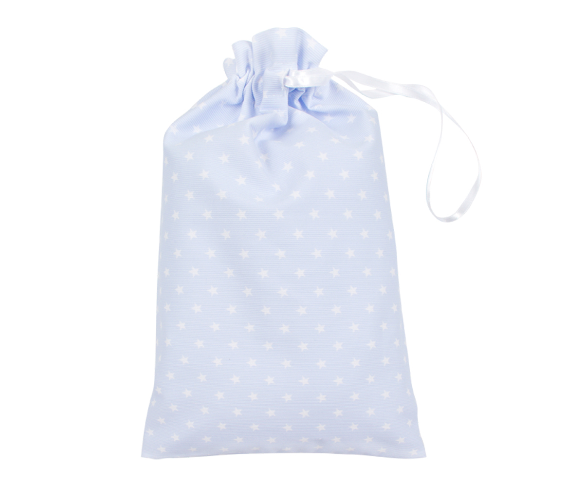 Bolsa Merienda Classic Star Azul Personalizable