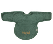 Bavoir  Manches Personnalisable Timboo Aspen Green