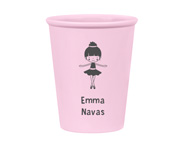 Personalised Ballerina Cup (+colours)
