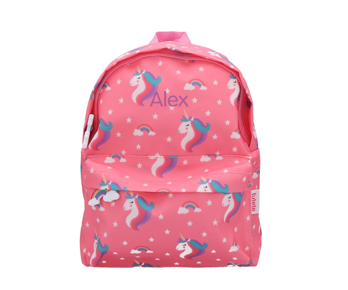 Mochila Infantil Unicornio Fucsia - Tutete