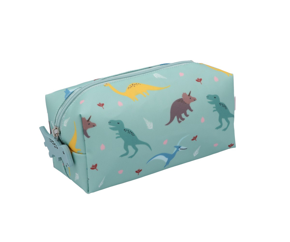 Estuche Escolar Dinosaurio Personalizable