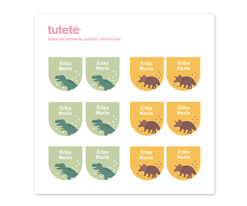 Pack Combi Dinosauri Termoadesive+Adesive