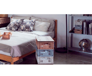 Caja Lillemor Plegable Maxi Azul Cobalto