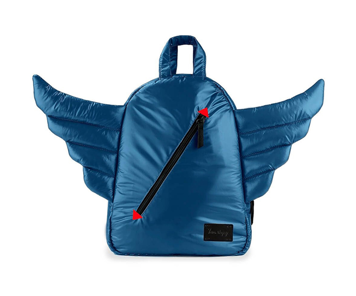 Mini Mochila Wings Azul