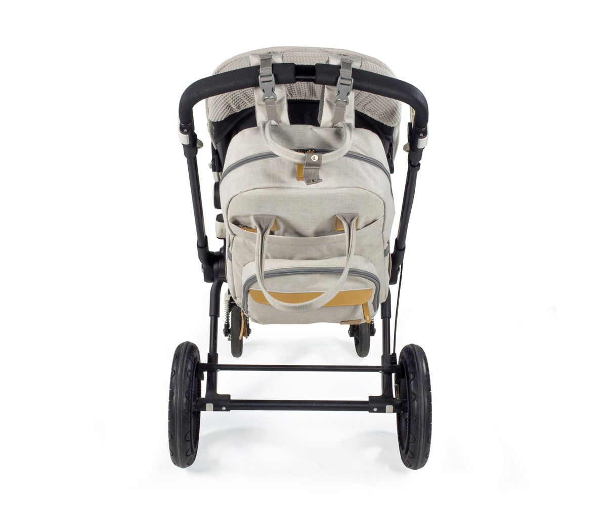 Mochila para silla Baby Nature Sand - Tienda online de accesorios para bebé