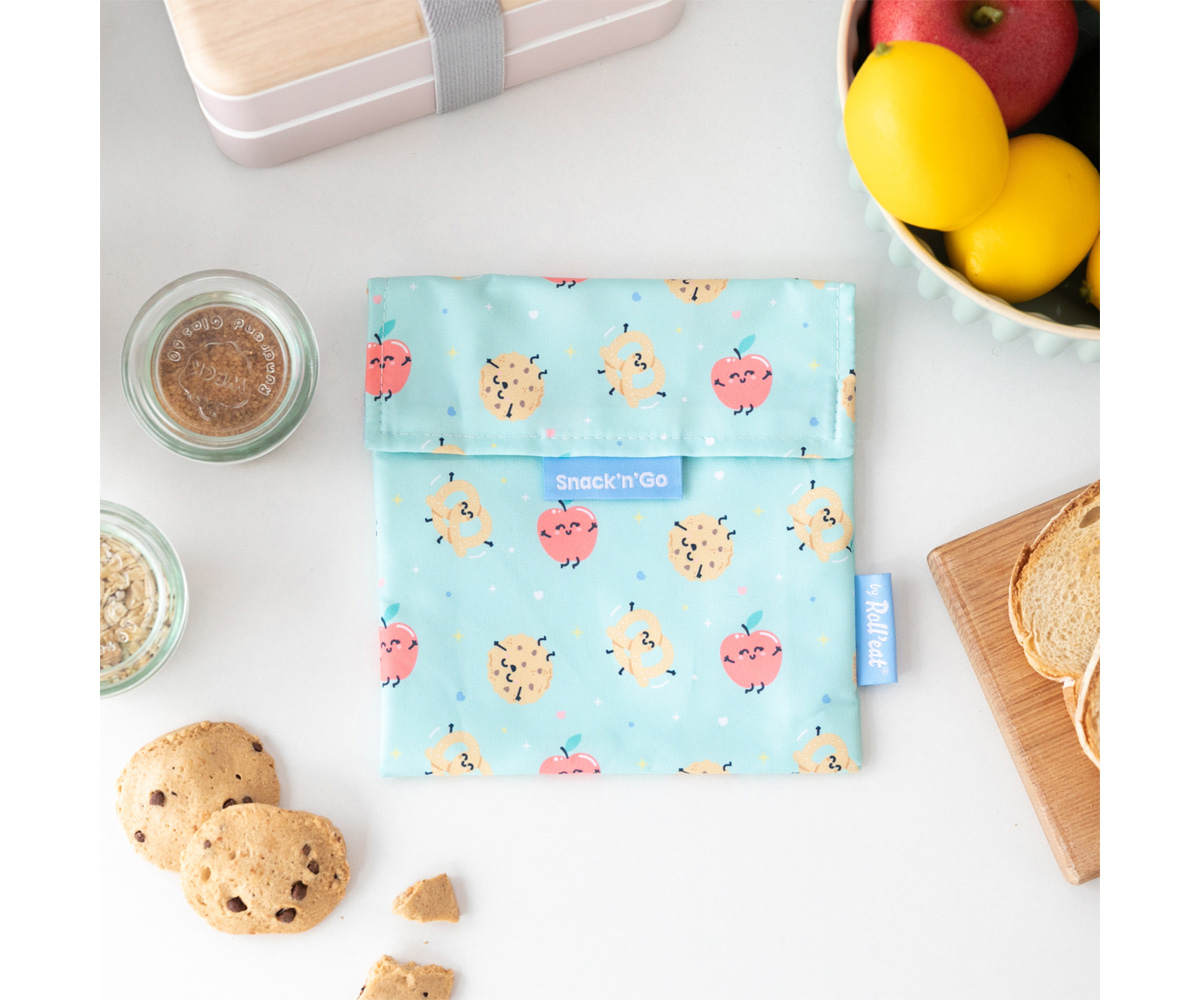 Porta Alimentos Snack n'Go Mr. Wonderful Manzana - Tutete