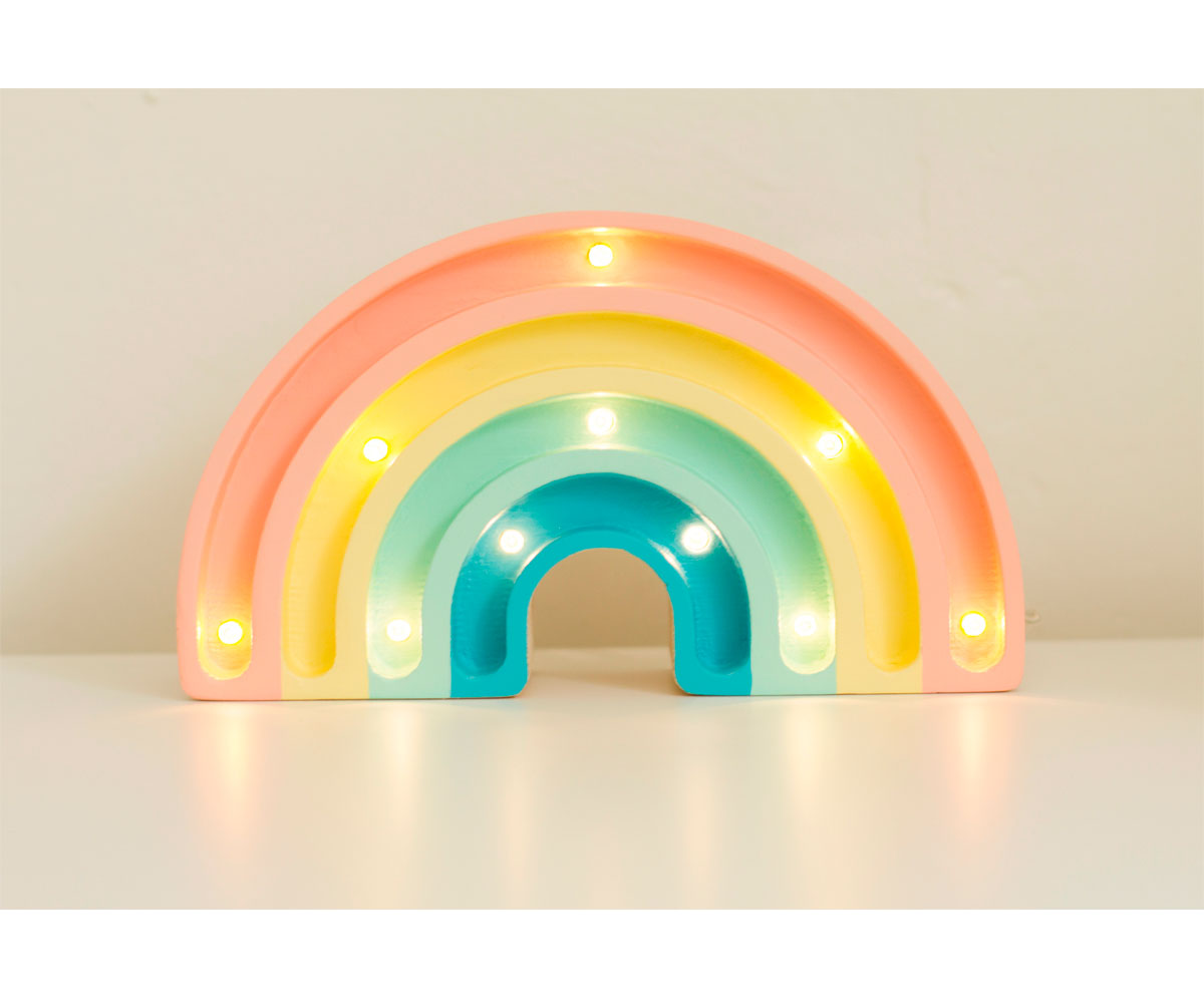 Mini Lampe Arc-en-ciel Retro