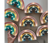 Lampada Mini Rainbow Retro