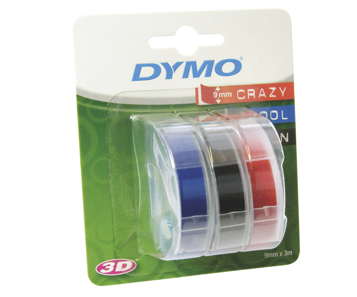 3 Recambios Etiquetadora Dymo Omega Colores - Tutete