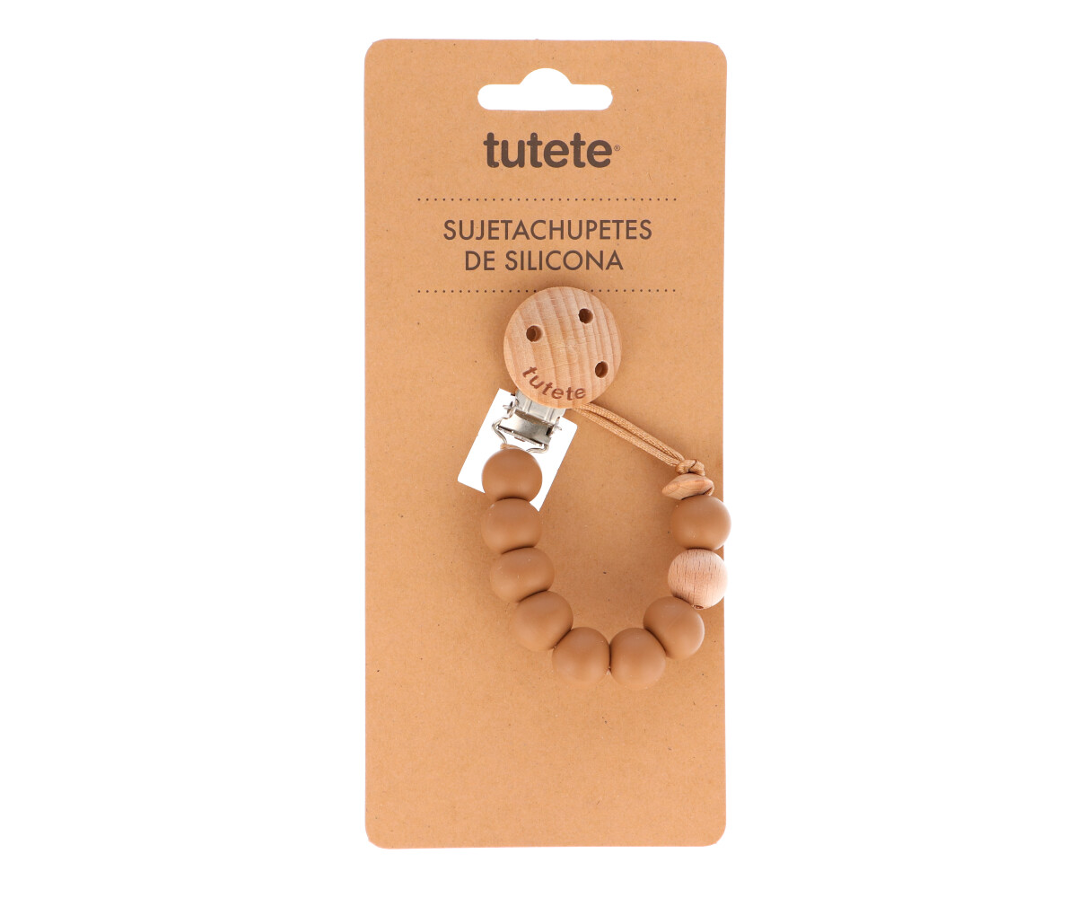 Image of Portaciuccio Silicone Tutete Nature Sand 44644