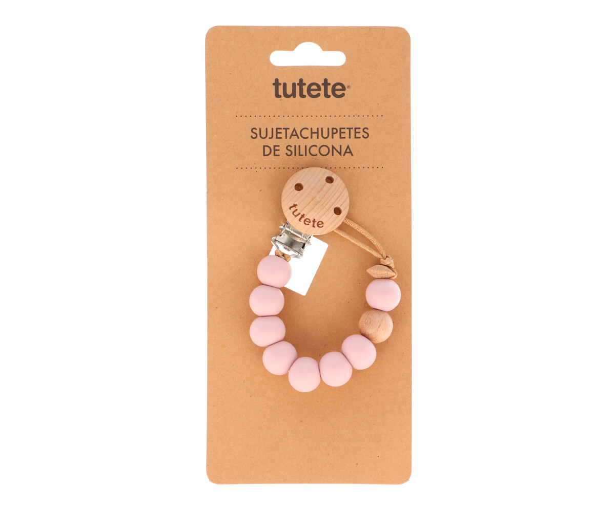 Image of Portaciuccio Silicone Tutete Nature Blush 44638