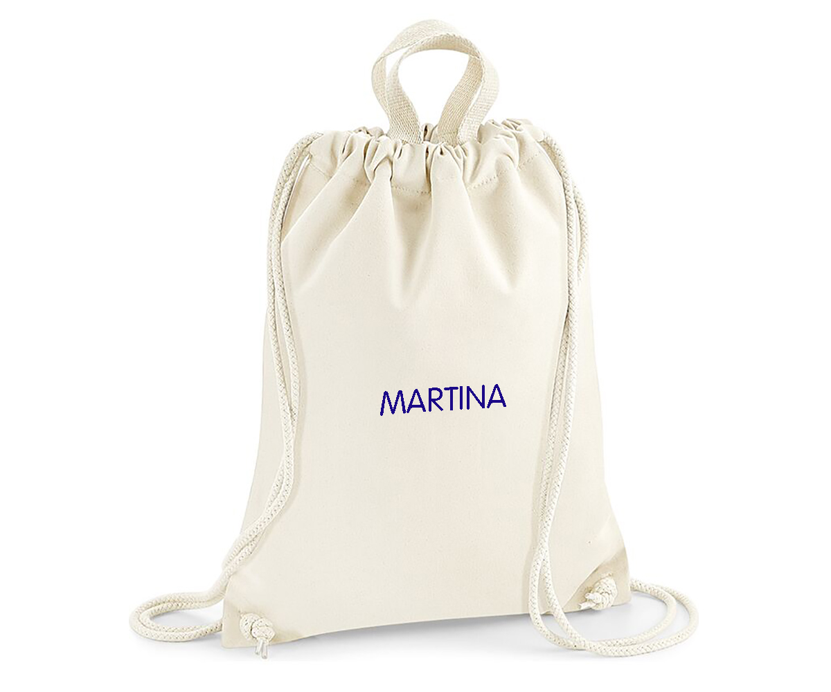 Mochila De Saco Náutico Natural  - Personalizado