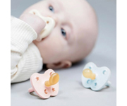Chupete Caucho Hevea Colourful baby blue