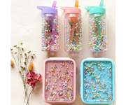 Botella Tritn Popsicles Lilac Personalizable