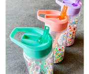 Botella Tritn Popsicles Coral Personalizable