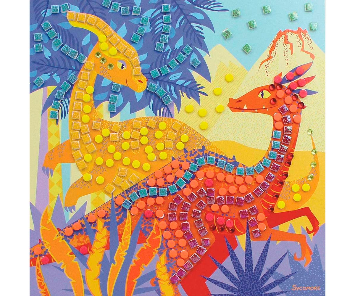 Mosaico Dinosaurios