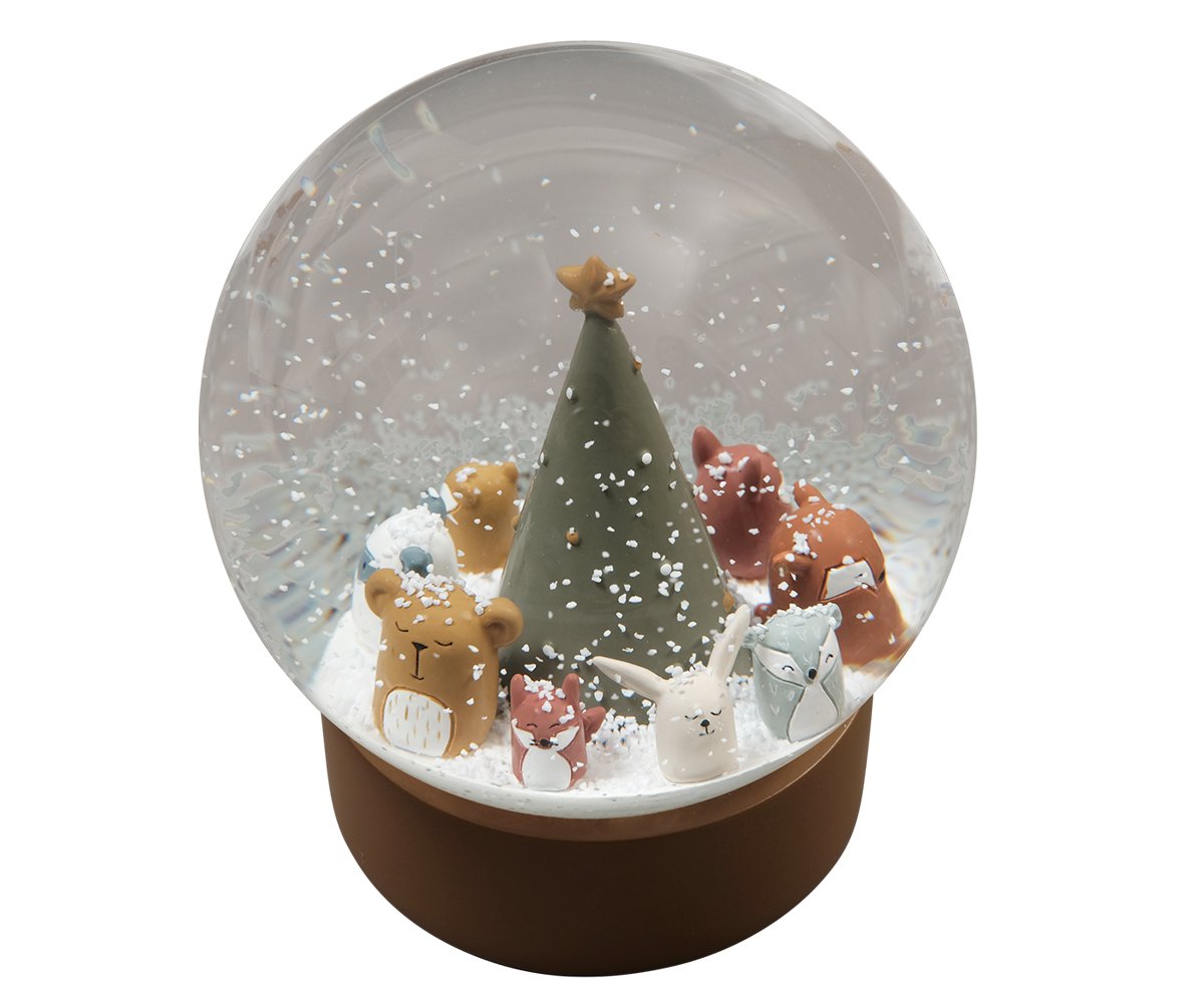 Bola de Nieve Navidad Woodland Animal Tutete Bola de Nieve Navidad Woodland Animal Tutete